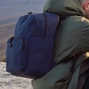 Lo & Sons Hanover Unisex Backpack. Color: Navy. Great travel backpack